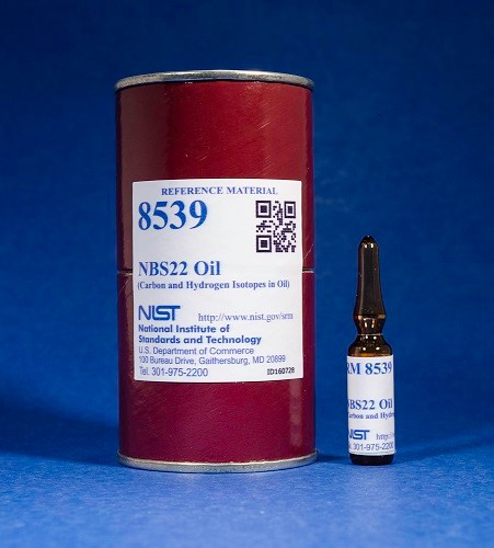 SRM 8539 NBS22機油標(biāo)準(zhǔn)品 （石油中的碳和氫同位素）