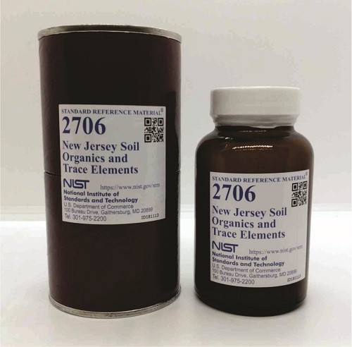 SRM 2706  新澤西土壤、有機(jī)和微量元素標(biāo)準(zhǔn)品