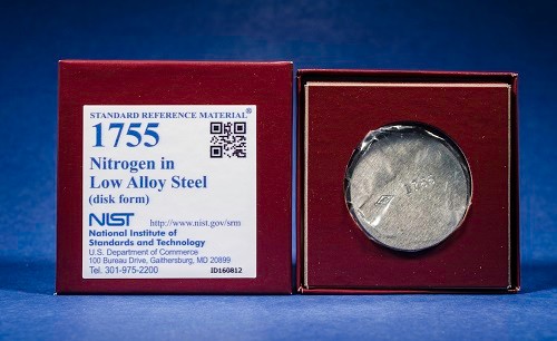 SRM 1755  低合金鋼中的氮標(biāo)準(zhǔn)品